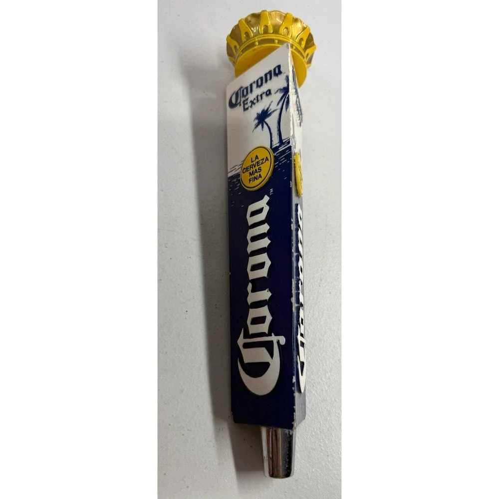 Corona Extra Beer Tap Handle Gold Crown Topper Keg 12